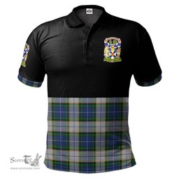 Scottish NovaScotia District Dress Clan Half Of Tartan Crest Tartan Polo Shirt Scottish Plaid Tartan Plaid - ScotsTee - scotstee.com