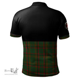 Scottish Macnaughton Hunting Clan Half Of Tartan Crest Tartan Polo Shirt Scottish Plaid Tartan Plaid - ScotsTee - scotstee.com