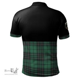 Scottish MacLean Hunting Ancient Clan Half Of Tartan Crest Tartan Polo Shirt Scottish Plaid Tartan Plaid - ScotsTee - scotstee.com