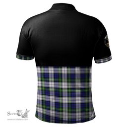 Scottish Gordon Dress Modern Clan Half Of Tartan Crest Tartan Polo Shirt Scottish Plaid Tartan Plaid - ScotsTee - scotstee.com