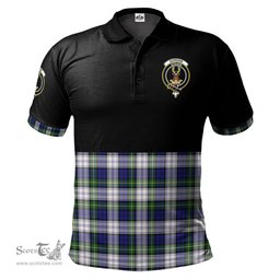 Scottish Gordon Dress Modern Clan Half Of Tartan Crest Tartan Polo Shirt Scottish Plaid Tartan Plaid - ScotsTee - scotstee.com