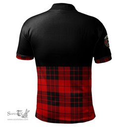 Scottish MacLeod of Raasay Clan Half Of Tartan Crest Tartan Polo Shirt Scottish Plaid Tartan Plaid - ScotsTee - scotstee.com