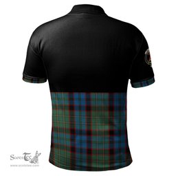 Scottish MacNicol Hunting Clan Half Of Tartan Crest Tartan Polo Shirt Scottish Plaid Tartan Plaid - ScotsTee - scotstee.com