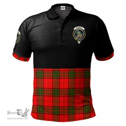 Scottish Maxwell Modern Clan Half Of Tartan Crest Tartan Polo Shirt Scottish Plaid Tartan Plaid - ScotsTee - scotstee.com