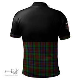 Scottish MacDuff Hunting Clan Half Of Tartan Crest Tartan Polo Shirt Scottish Plaid Tartan Plaid - ScotsTee - scotstee.com