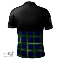 Scottish Forbes Modern Clan Half Of Tartan Crest Tartan Polo Shirt Scottish Plaid Tartan Plaid - ScotsTee - scotstee.com