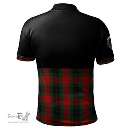 Scottish Skene of Cromar Black Clan Half Of Tartan Crest Tartan Polo Shirt Scottish Plaid Tartan Plaid - ScotsTee - scotstee.com