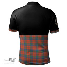 Scottish Robertson Ancient Clan Half Of Tartan Crest Tartan Polo Shirt Scottish Plaid Tartan Plaid - ScotsTee - scotstee.com