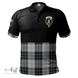Scottish MacRae Dress Clan Half Of Tartan Crest Tartan Polo Shirt Scottish Plaid Tartan Plaid - ScotsTee - scotstee.com