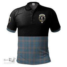 Scottish McKerrell of Hillhouse Dress Clan Half Of Tartan Crest Tartan Polo Shirt Scottish Plaid Tartan Plaid - ScotsTee - scotstee.com