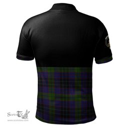 Scottish Lumsden Hunting Clan Half Of Tartan Crest Tartan Polo Shirt Scottish Plaid Tartan Plaid - ScotsTee - scotstee.com