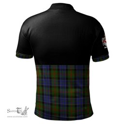 Scottish McFadzen 03 Clan Half Of Tartan Crest Tartan Polo Shirt Scottish Plaid Tartan Plaid - ScotsTee - scotstee.com