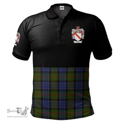 Scottish McFadzen 03 Clan Half Of Tartan Crest Tartan Polo Shirt Scottish Plaid Tartan Plaid - ScotsTee - scotstee.com