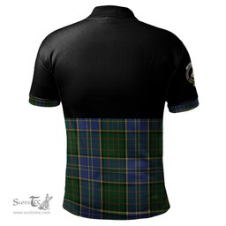 Scottish MacMillan Hunting Clan Half Of Tartan Crest Tartan Polo Shirt Scottish Plaid Tartan Plaid - ScotsTee - scotstee.com