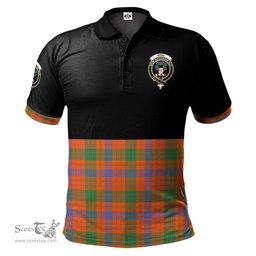 Scottish Ross Ancient Clan Half Of Tartan Crest Tartan Polo Shirt Scottish Plaid Tartan Plaid - ScotsTee - scotstee.com