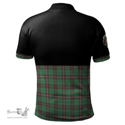 Scottish MacKinnon Hunting Ancient Clan Half Of Tartan Crest Tartan Polo Shirt Scottish Plaid Tartan Plaid - ScotsTee - scotstee.com