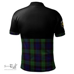 Scottish Nicolson Green Hunting Clan Half Of Tartan Crest Tartan Polo Shirt Scottish Plaid Tartan Plaid - ScotsTee - scotstee.com