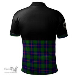 Scottish Shaw Modern Clan Half Of Tartan Crest Tartan Polo Shirt Scottish Plaid Tartan Plaid - ScotsTee - scotstee.com