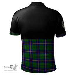 Scottish Carmichael Modern Clan Half Of Tartan Crest Tartan Polo Shirt Scottish Plaid Tartan Plaid - ScotsTee - scotstee.com