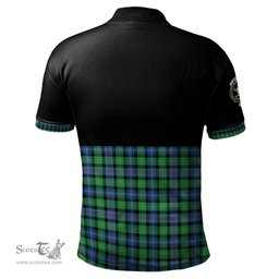 Scottish Murray of Atholl Ancient Clan Half Of Tartan Crest Tartan Polo Shirt Scottish Plaid Tartan Plaid - ScotsTee - scotstee.com