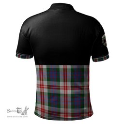 Scottish Fraser Red Dress Clan Half Of Tartan Crest Tartan Polo Shirt Scottish Plaid Tartan Plaid - ScotsTee - scotstee.com