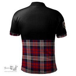 Scottish MacDonald Dress Irish Clan Half Of Tartan Crest Tartan Polo Shirt Scottish Plaid Tartan Plaid - ScotsTee - scotstee.com