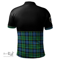 Scottish Forsyth Ancient Clan Half Of Tartan Crest Tartan Polo Shirt Scottish Plaid Tartan Plaid - ScotsTee - scotstee.com