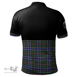 Scottish Ogilvie (Ogilvy) Hunting Modern Clan Half Of Tartan Crest Tartan Polo Shirt Scottish Plaid Tartan Plaid - ScotsTee - scotstee.com