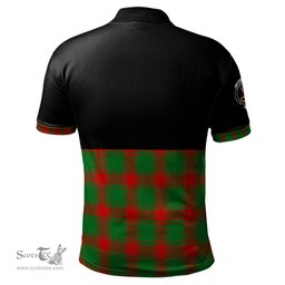 Scottish Middleton Modern Clan Half Of Tartan Crest Tartan Polo Shirt Scottish Plaid Tartan Plaid - ScotsTee - scotstee.com