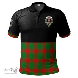 Scottish Middleton Modern Clan Half Of Tartan Crest Tartan Polo Shirt Scottish Plaid Tartan Plaid - ScotsTee - scotstee.com