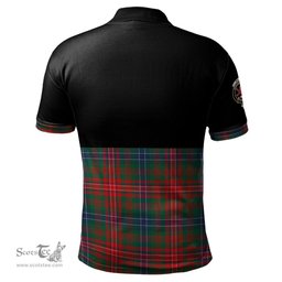 Scottish Wilson Modern Clan Half Of Tartan Crest Tartan Polo Shirt Scottish Plaid Tartan Plaid - ScotsTee - scotstee.com