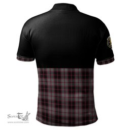 Scottish MacPherson Hunting Clan Half Of Tartan Crest Tartan Polo Shirt Scottish Plaid Tartan Plaid - ScotsTee - scotstee.com