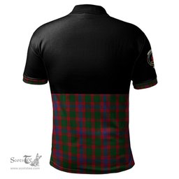 Scottish Logan Clan Half Of Tartan Crest Tartan Polo Shirt Scottish Plaid Tartan Plaid - ScotsTee - scotstee.com