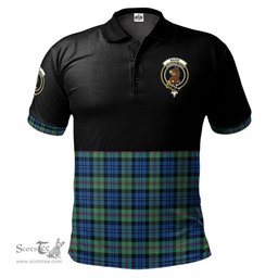 Scottish Baird Ancient Clan Half Of Tartan Crest Tartan Polo Shirt Scottish Plaid Tartan Plaid - ScotsTee - scotstee.com