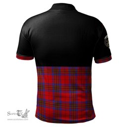 Scottish Leslie Modern Clan Half Of Tartan Crest Tartan Polo Shirt Scottish Plaid Tartan Plaid - ScotsTee - scotstee.com