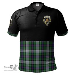 Scottish MacKenzie Dress Clan Half Of Tartan Crest Tartan Polo Shirt Scottish Plaid Tartan Plaid - ScotsTee - scotstee.com