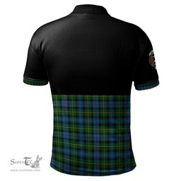 Scottish MacLeod of Skye Clan Half Of Tartan Crest Tartan Polo Shirt Scottish Plaid Tartan Plaid - ScotsTee - scotstee.com