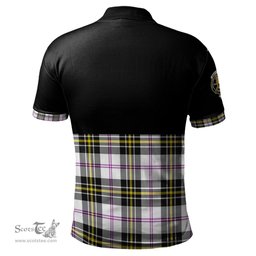 Scottish MacPherson Dress Modern Clan Half Of Tartan Crest Tartan Polo Shirt Scottish Plaid Tartan Plaid - ScotsTee - scotstee.com
