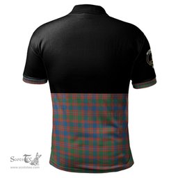 Scottish MacIntyre Ancient Clan Half Of Tartan Crest Tartan Polo Shirt Scottish Plaid Tartan Plaid - ScotsTee - scotstee.com