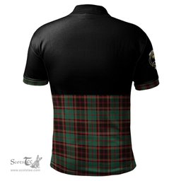 Scottish Buchan Ancient Clan Half Of Tartan Crest Tartan Polo Shirt Scottish Plaid Tartan Plaid - ScotsTee - scotstee.com