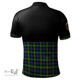 Scottish Farquharson Modern Clan Half Of Tartan Crest Tartan Polo Shirt Scottish Plaid Tartan Plaid - ScotsTee - scotstee.com