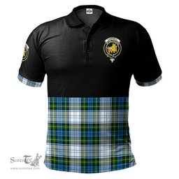 Scottish Campbell Dress Clan Half Of Tartan Crest Tartan Polo Shirt Scottish Plaid Tartan Plaid - ScotsTee - scotstee.com