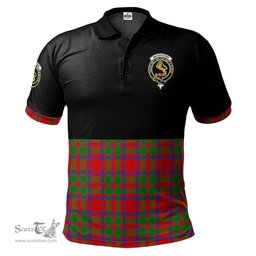Scottish MacKintosh Modern Clan Half Of Tartan Crest Tartan Polo Shirt Scottish Plaid Tartan Plaid - ScotsTee - scotstee.com