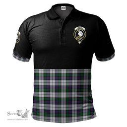 Scottish Campbell of Cawdor Dress Clan Half Of Tartan Crest Tartan Polo Shirt Scottish Plaid Tartan Plaid - ScotsTee - scotstee.com