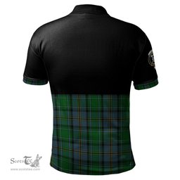 Scottish Hope Vere Clan Half Of Tartan Crest Tartan Polo Shirt Scottish Plaid Tartan Plaid - ScotsTee - scotstee.com
