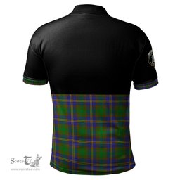 Scottish Strange of Balkaskie Clan Half Of Tartan Crest Tartan Polo Shirt Scottish Plaid Tartan Plaid - ScotsTee - scotstee.com
