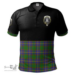 Scottish Strange of Balkaskie Clan Half Of Tartan Crest Tartan Polo Shirt Scottish Plaid Tartan Plaid - ScotsTee - scotstee.com