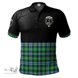 Scottish Arbuthnot Ancient Clan Half Of Tartan Crest Tartan Polo Shirt Scottish Plaid Tartan Plaid - ScotsTee - scotstee.com