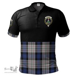 Scottish Ferguson Dress Clan Half Of Tartan Crest Tartan Polo Shirt Scottish Plaid Tartan Plaid - ScotsTee - scotstee.com