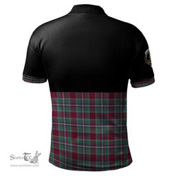 Scottish Spens (Spence) Clan Half Of Tartan Crest Tartan Polo Shirt Scottish Plaid Tartan Plaid - ScotsTee - scotstee.com